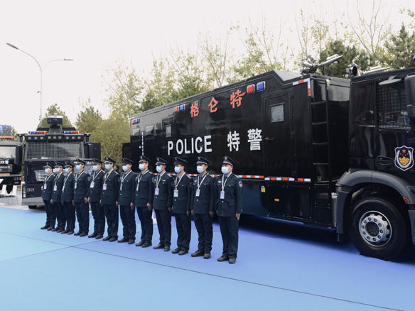 银盾保安护航中国国际警用装备博览会